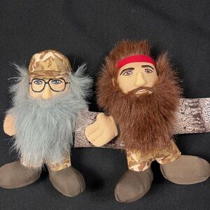 Plush Stuffed Toy Set with Beards